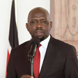 Interior Cabinet Secretary Kipchumba Murkomen speaking at State House, Nairobi