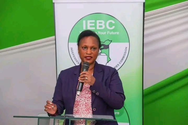 Commissioner Ann Nderitu during the launch of the IEBC Election Operation Plan 2025–2027 in Nairobi (Image: Files)