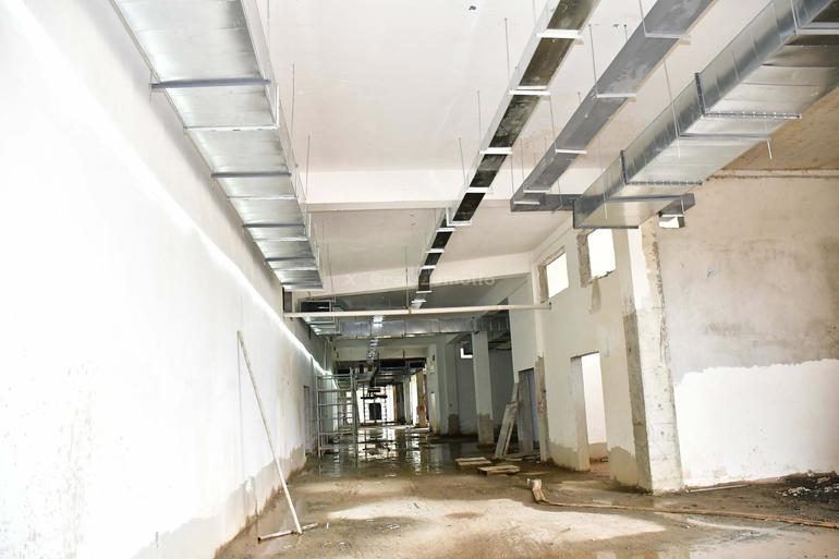 Ongoing construction of the Bomas International Convention Complex (BICC)
