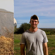 Photo collage of the chopper that crashed in Samburu and its pilot Josh Outram and . (Image: Loisaba Conservancy)