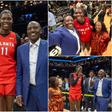 Ruto, Rachel cheer Kenyan star Madina Okot courtside at WNBA game in Brooklyn, New York