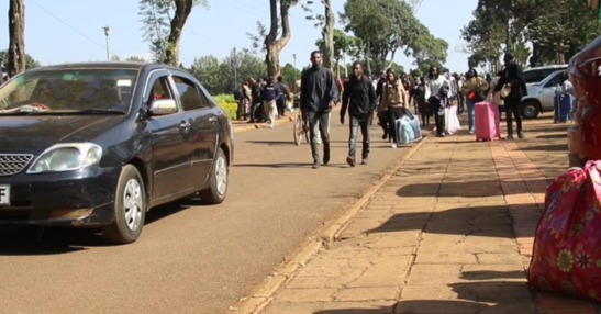 Moi University 26/27 first years reporting for admission