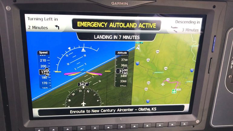 Autoland system at work