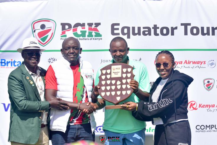 Samuel Chege crowned champion of PGK Equator tour at Thika Sports Club