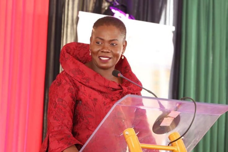 Former Lands CS Dr. Farida Karoney who has been appointed as Cape Media's Growth Strategy Consultant