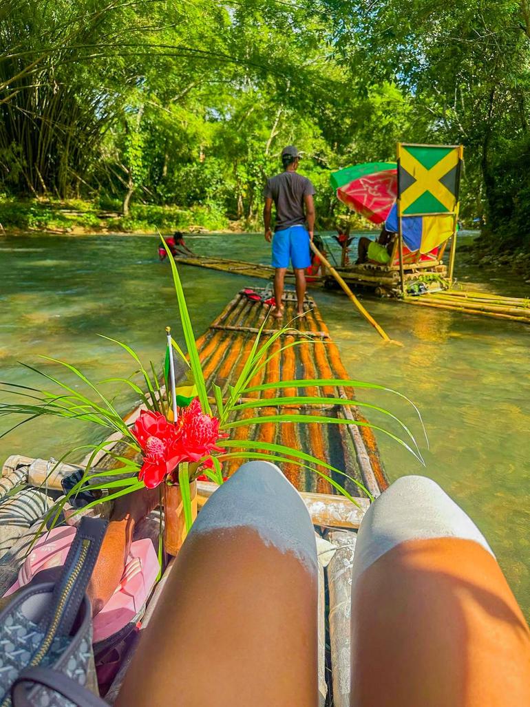 A tourist enjoys a canoe ride through the coral reefs in the protected waters of Montego Bay Marine Park, Jamaica (Image: Files)