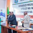 Tanzania's President Samia Suluhu with Vice President Dr Emmanuel John Nchimbi who announced his resignation from office and retirement from politics on August 25, 2026. (Image: Samia Suluhu)