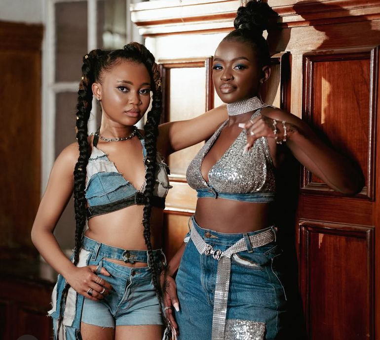 Gloria Munga (left) and Margaret Atieno (right) of We Are Nubia