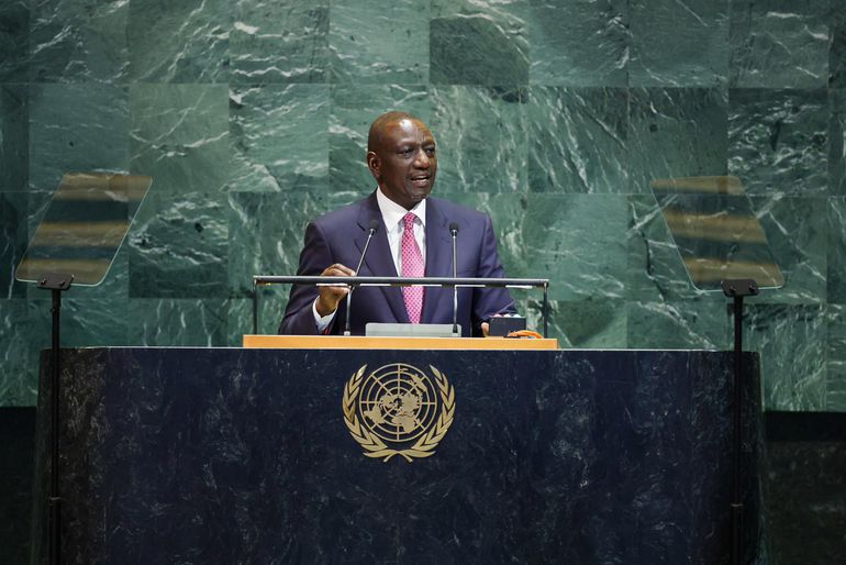 President William Ruto delivers a hard-hitting address at the 80th United Nations General Assembly in New York
