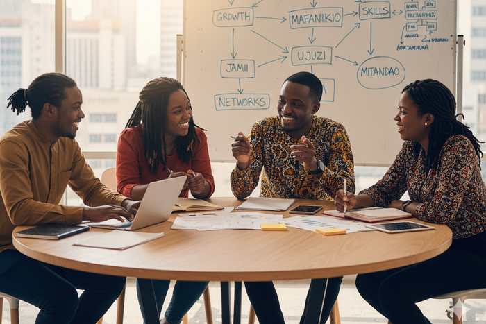 Role of community, peer learning in career growth for Kenyans