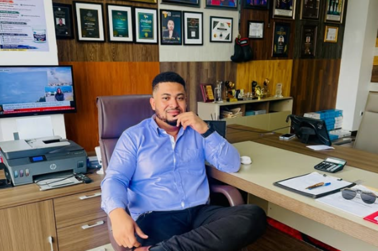 Ghanaian-British entrepreneur and CEO of Modern Floors & Walls Basil David Anthony