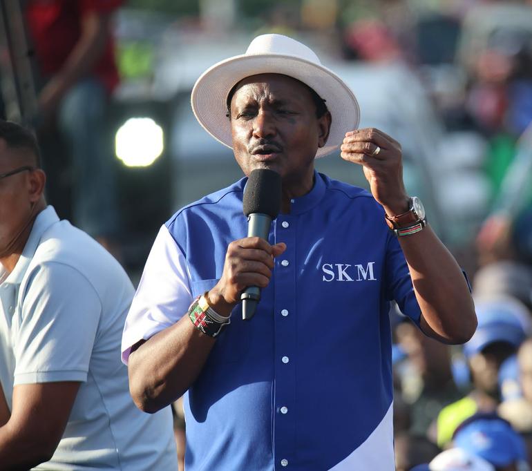 Wiper Patriotic Front party leader Kalonzo Musyoka