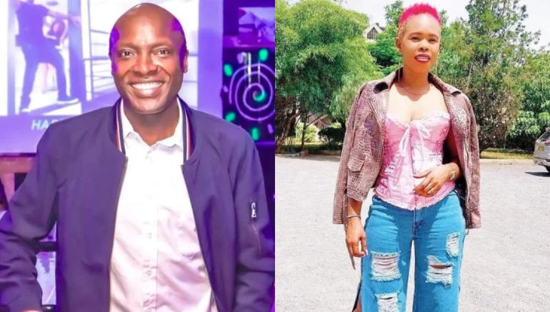A side-by-side image of businessman Jack Bamboo and his late wife Sheila Wegesha