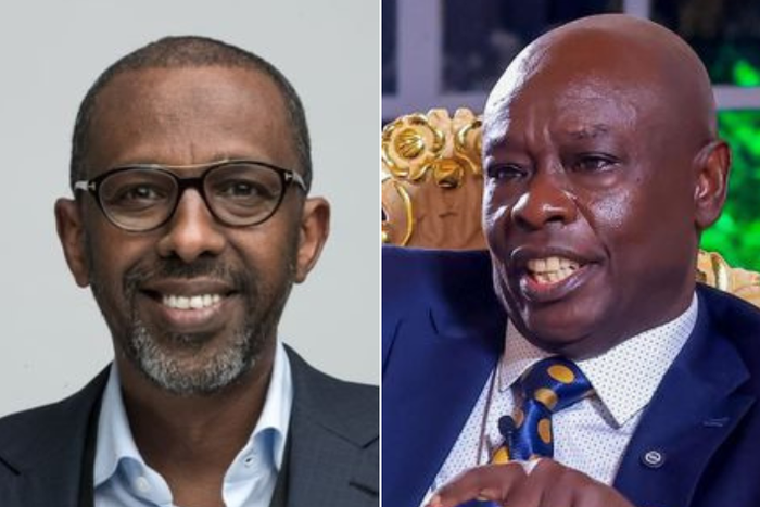 Senior Counsel Ahmednasir Abdullahi and former Deputy President Rigathi Gachagua