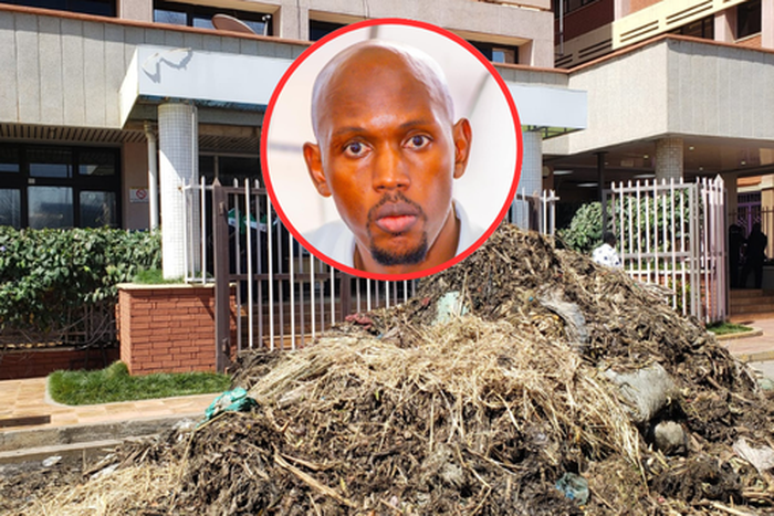 Reason Geoffrey Mosiria was missing in action as garbage dumping drama unfolded