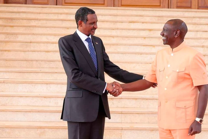 President William Ruto hosted Mohamed Hamdan Dagalo (Hemedti) at State House, Nairobi