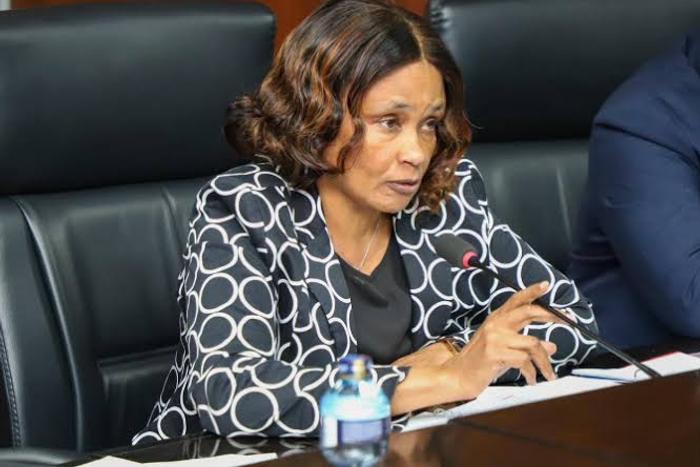 Teachers Service Commission Acting Chief Executive Officer Eveleen Mitei