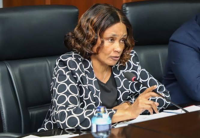 Teachers Service Commission Acting Chief Executive Officer Eveleen Mitei