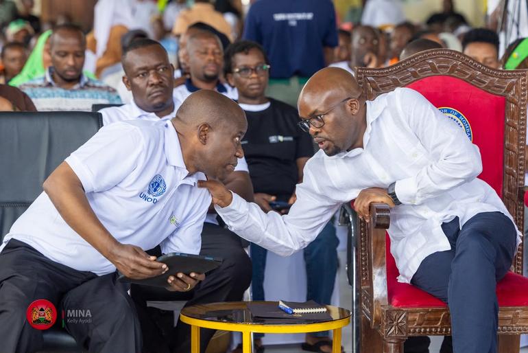 Ministry of Interior Principal Secretary Raymond Omollo
