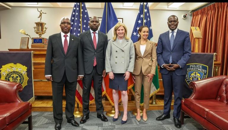 H.E. David K. Kerich joined Hon. Kipchumba Murkomen, CS Interior, and H.E. Governor Johnson Sakaja in a strategic engagement with the NYPD aimed at advancing the establishment of the Nairobi Metropolitan Police Unit (Image: Files)