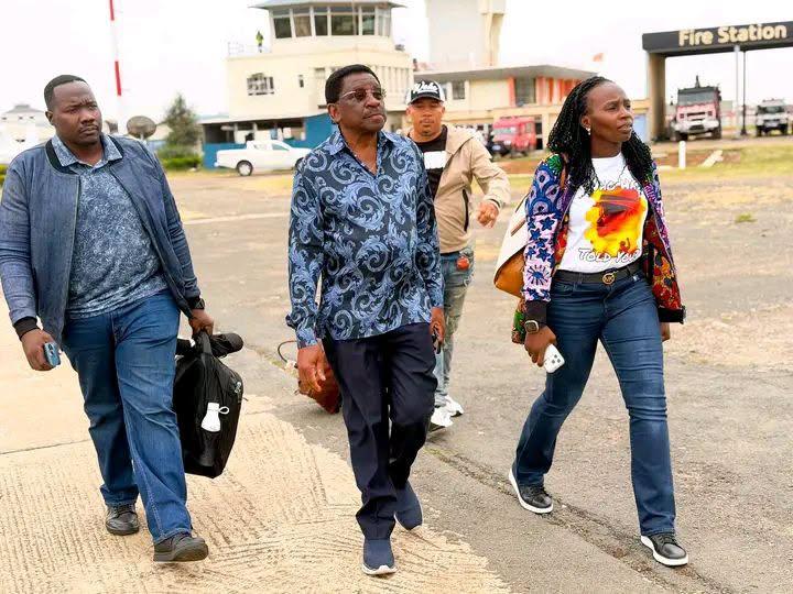 A July 2026 photo of Willis Raburu alongside Siaya Governor James Orengo (Image: Files)