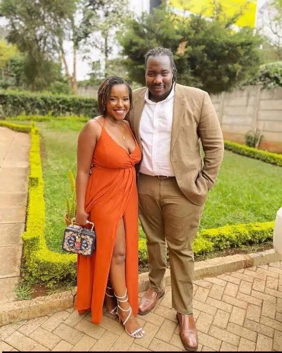 Former Citizen TV presenter and Kisumu County Senatorial aspirant Willis Raburu in an undated image with his former wife Ivy Namu (Image: Files)