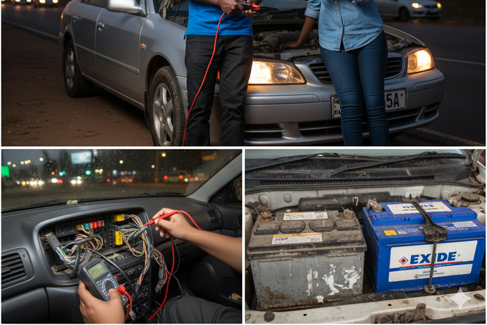 Reasons your car battery keeps dying
