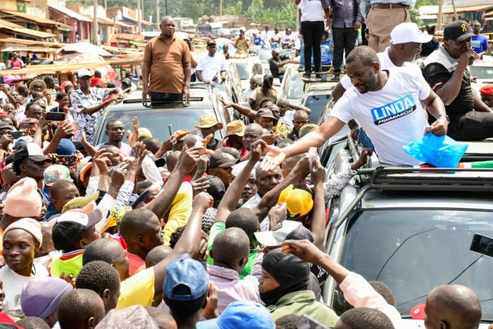 Linda Mwananchi movement leaders in Western Kenya. (Image: Linda Mwananchi)