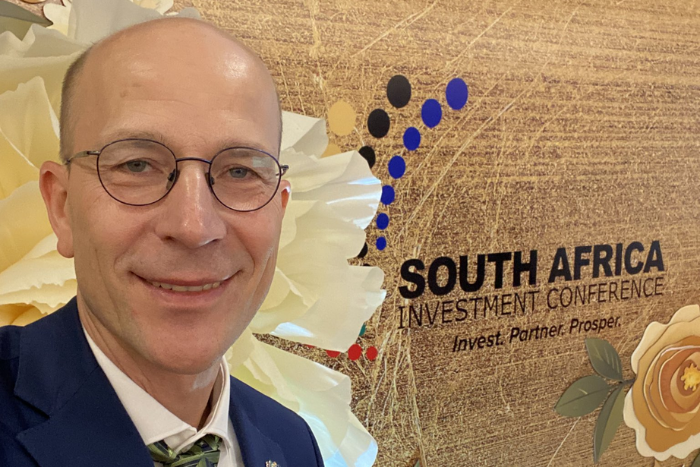 EU Ambassador to Kenya Andreas Peschke during his time as German Ambassador to South Africa. (Image: Andreas Peschke)