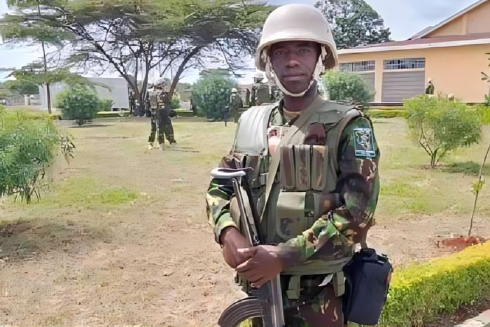 Police Constable Benedict Kabiru, who went missing in Haiti during a peacekeeping mission in March. 
