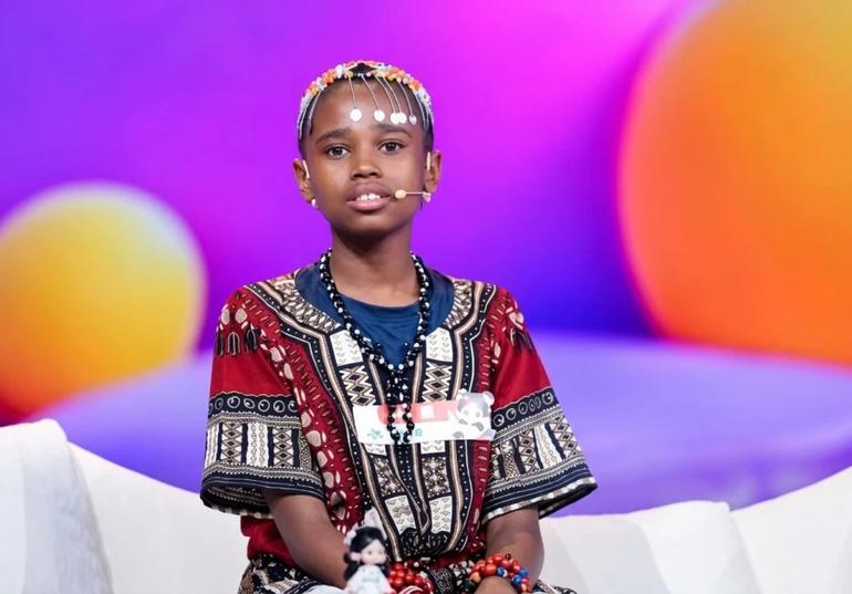 Wanjiru Ethan Noan Boy who learned Chinese online and was named continental champion in premier Chinese language competition