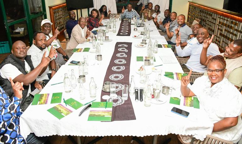 Linda Mwananchi Principals after the retreat on Saturday, September 26, 2026.
