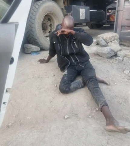 Activist Boniface Mulinge Muteti who was found in Lukenya