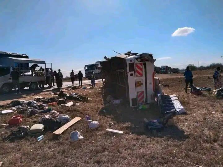 Kanga, Mtito Andei accident that claimed 22 lives.