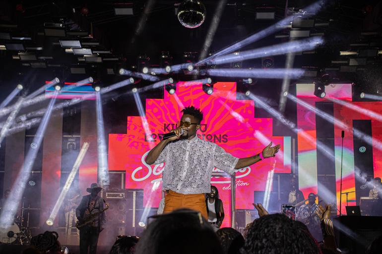 Ayrosh Performing at Kikuyu Love Sesions