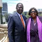 The late Raila Odinga with the late Beryl Odinga