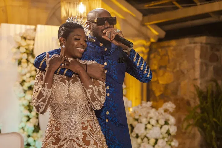 Annie Macaulay-Idibia and 2Baba