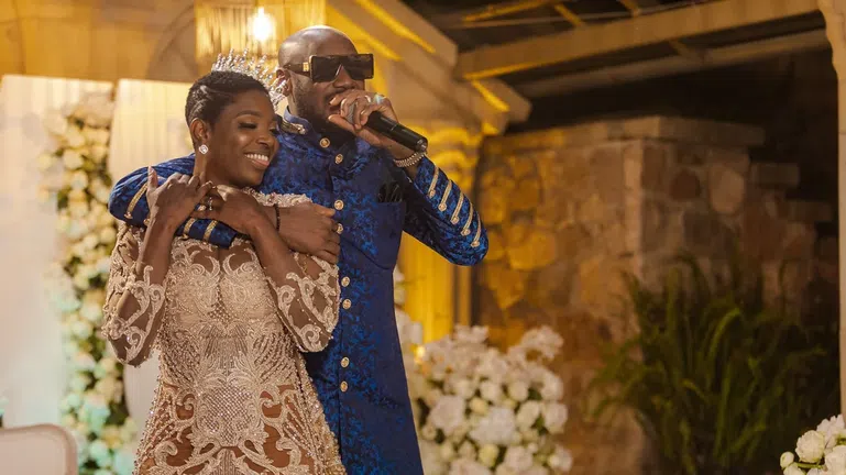 Annie Macaulay-Idibia and 2Baba