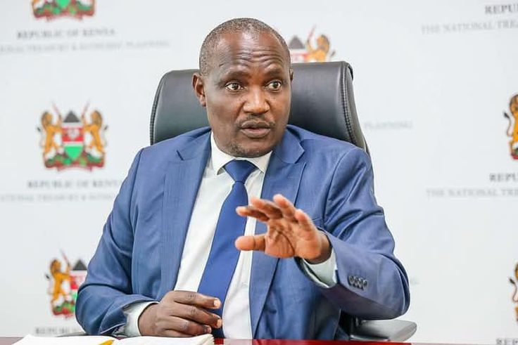 Treasury CS John Mbadi
