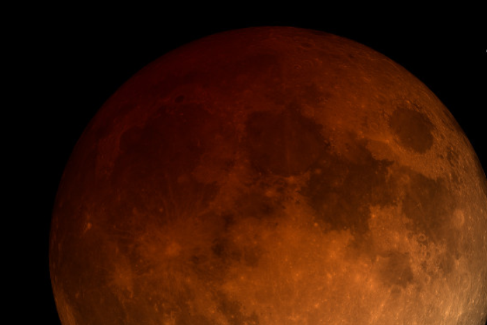 March 3, 2026 total Lunar Eclipse: telescopic view. (Image: NASA)
