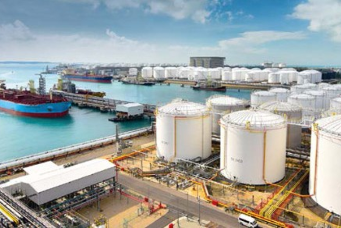 Oil terminal at the Port of Mombasa