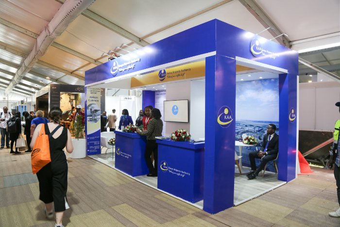 Kenya Airports Authority booth. (Image: KAA)