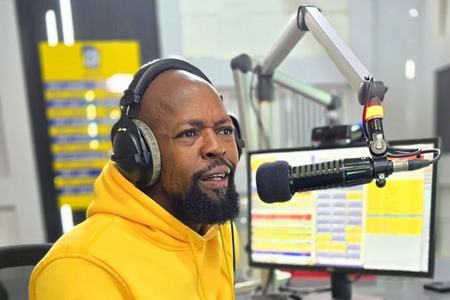 Radio 47 presenter Alex Mwakideu