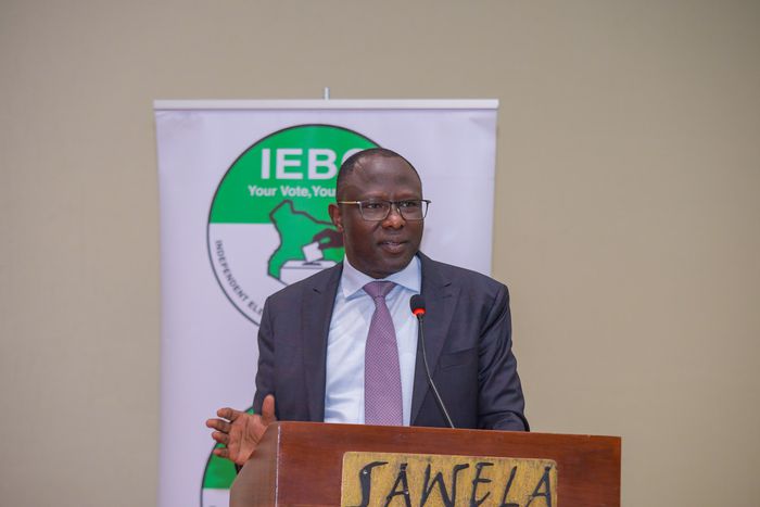 IEBC chairperson Dr. Erastus Edung Ethekon