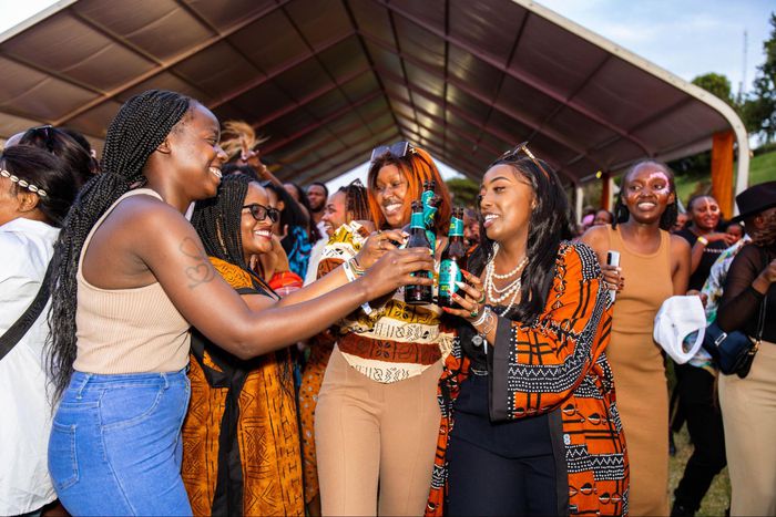 Fans enjoying the vibes at Ngemi 3.0 event