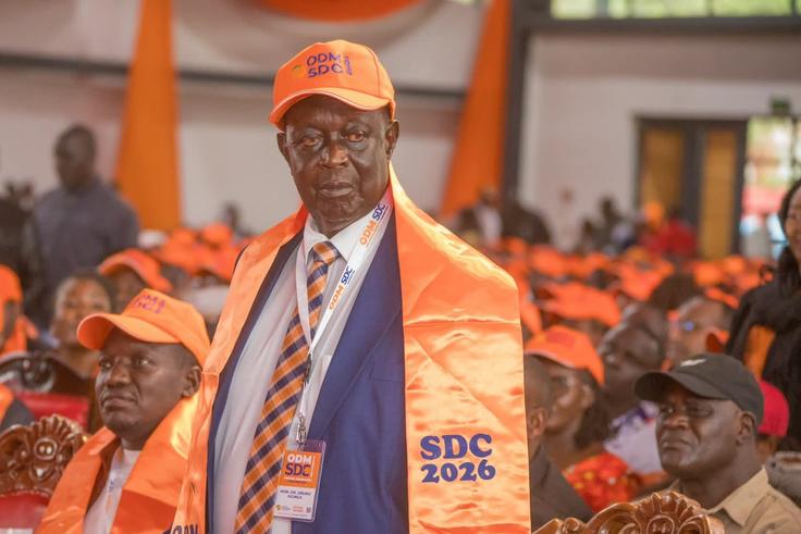 ODM Party Leader Oburu Odinga at the Special Delegates Conference on March 27, 2026 (File Image)