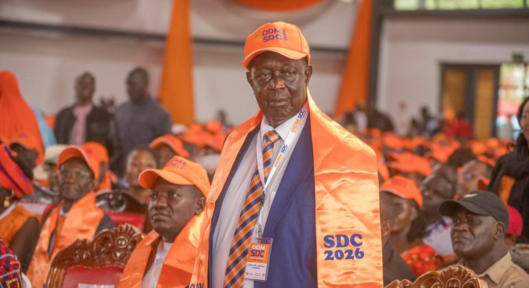 ODM Party Leader Oburu Odinga at the Special Delegates Conference on March 27, 2026