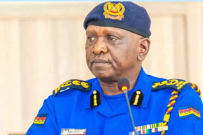 Inspector General of Police Douglas Kanja