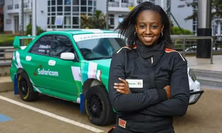 Maxine Wahome initially started in motocross before transitioning to autocross and rallying (Image: Files)