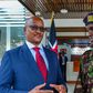 Chief of the Defence Forces (CDF) General Charles Kahariri with Corporal Boniface Muchiri